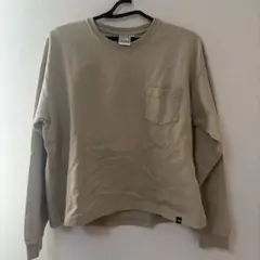 THE NORTH FACE ベージュ長袖 トレーナー スウェット S