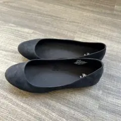 H&M フラットシューズ サイズ38 黒のサムネイル