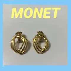MONETゴールドウェーブイヤリング