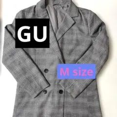 GU ジーユー ジャケット　チェックM size【24時間以内発送‼️】
