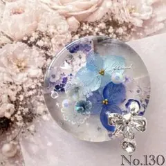レジン ヘアゴム ドライフラワー No.141 - メルカリ