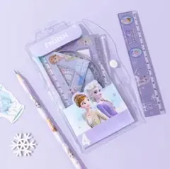 アナと雪の女王　 アナとエルサ　定規４点セット