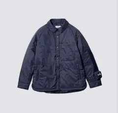 UNIQLO アニヤハンドマーチパフテックシャツジャケット Mネイビー ユニクロ