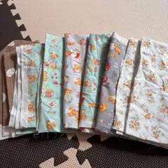 はぎれセット　大小さまざま　くまちゃん柄