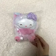 公式)Sanrio ファインフェイスキャット 【レインボー】マスコット