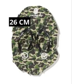 28cm】 BAPE 1ST CAMO SLIDE SANDALS グリーン - メルカリ