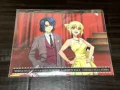 SEEDFREEDOM ミニクリアファイル アスラン&カガリ ポップコーン特典