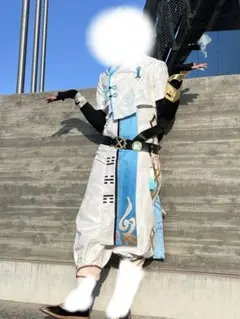 原神 重雲 コスプレ 衣装 靴付き Amazon.co.jp: [HUNIY] 原神 げんしん 重雲 チョウウン コスプレ衣装