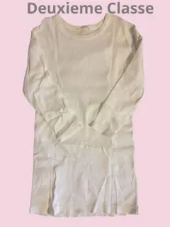 新品 DeuxiemeClasse リブニット コットン100% 半袖 ブラック - メルカリ