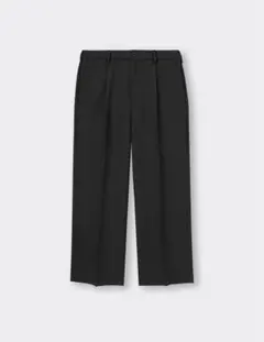 GU 黒 バギースラックス ユニセックス