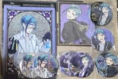 ツイステ アニプレックス 寮服 クリカ ポスカ 缶バッジ フロイド