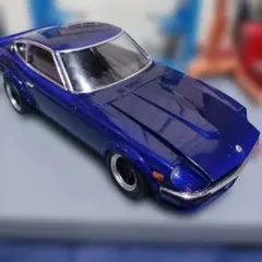 ま*ー様 京商1/18 フェアレディ Z-L (S30) メタリックブルートミカ
