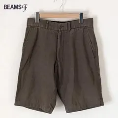 BEAMS F ビームスエフ リネンコットン ハーフパンツ ショートパンツのサムネイル