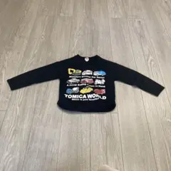 トミカ 長袖トレーナー 120サイズ 黒