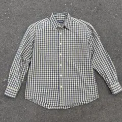 OLD UNIQLO チェックシャツ 早い者勝ち 90s 配色◎ 短丈 y2k