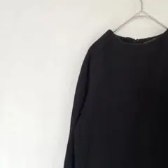 「ザラ/ZARA」ニット セーター ロング 長袖 ブラック(L)