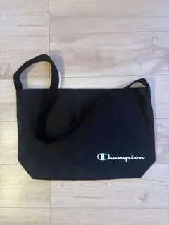 Champion ノベルティー ショルダーバッグ ブラック
