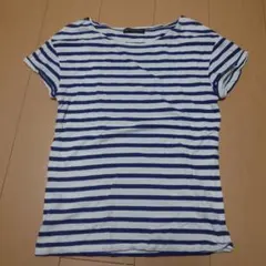 BEAUTY & YOUTH ストライプ 半袖Tシャツ