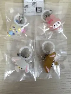 サンリオ　ゆるっとめじるしアクセサリー　4種