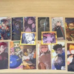 FGO 編成画面風カード　入場特典ステッカー