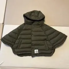 SMOOTHY ポンチョ　コート　カーキ 色