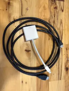変換アダプター mini displayport- HDMI ケーブル2m付き