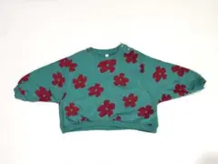 マーキーズ hogan 花柄 緑色 トレーナー 95