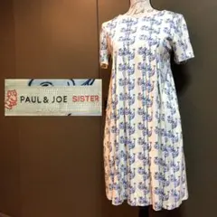 PAUL & JOE SISTER 鯨柄 ワンピース 38（M）のサムネイル