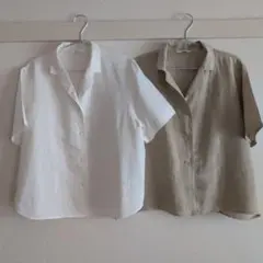 半袖シャツ 2色セット L/XL