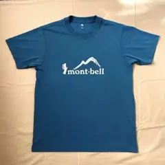 mont-bell モンベル　Tシャツ XS 半袖　ブルーグリーン