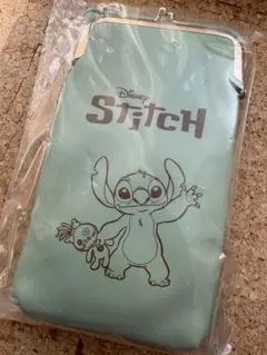 Disney スティッチ スマートフォンポーチ