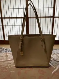 ハニーズ　レディース トートバッグ ハンドバッグ 肩掛け ベージュ系 シンプルのサムネイル