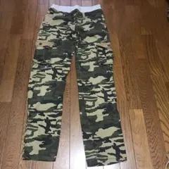 迷彩 カーゴパンツ　160