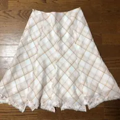 anysis ジグザグ　フレアースカート