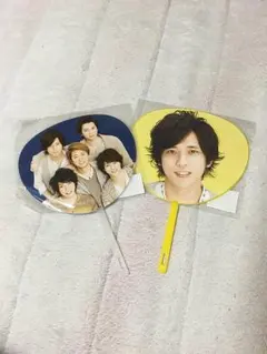 嵐 二宮和也 beautifulworld ミニうちわ