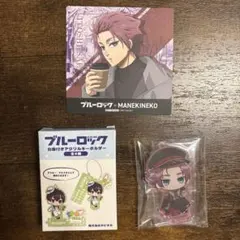 シ*読様 ブルーロック 糸師冴 台座付きアクリルキーホルダー コースター