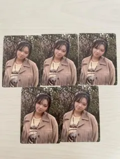 5枚セット TWICE ENEMY ジョンヨン 会場特典トレカ