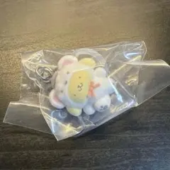 サンリオ ポムポムプリン めじるしアクセサリー ふわふわスノー キーホルダー