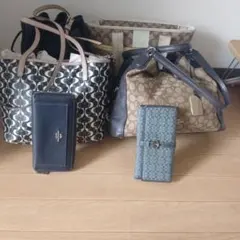 コーチ トートショルダーバックセット