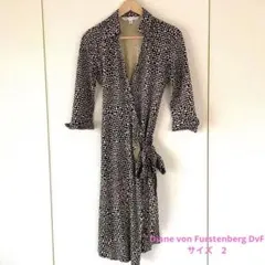 DvF ラップワンピース　JUSTIN 超美品　サイズ2