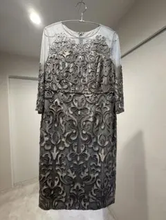 【美品】グレースコンチネンタル　刺繍ドレス　結婚式　お呼ばれ