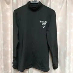 FILA　裏フリース　ロングシャツ　Ｌサイズ　黒