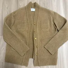 BEAUTY&YOUTH カシミヤカーディガン 38 ベージュ - メルカリ