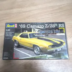 Revell 1/25 '69 Camaro Z/28 RS プラモデルのサムネイル
