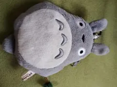トトロ ぬいぐるみポーチ グレー 約20cm