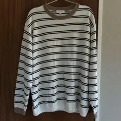 BEAUTY&YOUTH ストライプニットセーター L