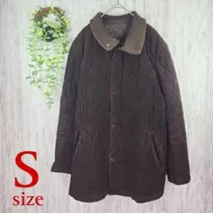 【グリーンレーベル】ブルゾン カジュアル コーデュロイ シンプル キルティング