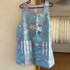 ドキンちゃん コキンちゃん エプロン 水色のサムネイル