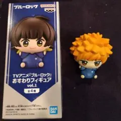 ブルーロック 蜂楽廻　國神錬介　 namco限定 おすわりフィギュア おまけ付き
