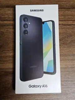ほぼ未使用 Samsung Galaxy A16 ブラック 4GB/128GB